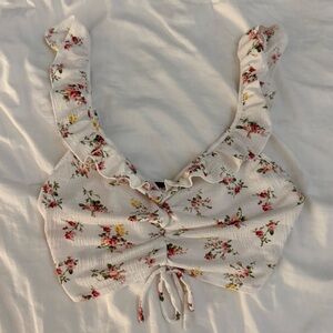 Forever 21 Floral Print Blouse